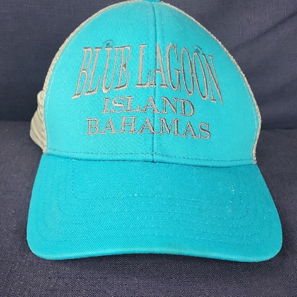 Top of the World Blue Lagoon Hat - Blue and Gray